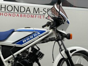 Honda MB5 AC01 1986 Blauw - Wit Originele lak! - Afbeelding 8