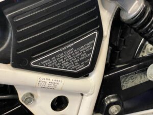 Honda MB5 AC01 1986 Blauw - Wit Originele lak! - Afbeelding 22