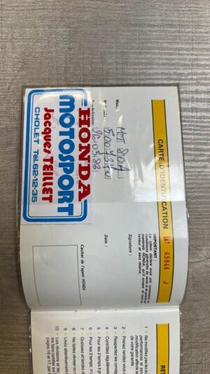 Honda MT8 HD02 1982 met 7800 km! - Afbeelding 20