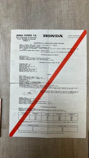 Honda MT8 HD02 1982 met 7800 km! - Afbeelding 21