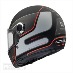 Helm Jarama SV_Baux Mat Zwart/Rood (Maat L) - Afbeelding 6