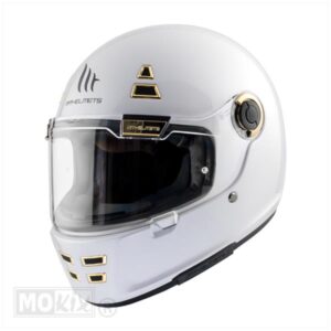 HELM JARAMA  SV_SOLID GLOSS WHITE (Maat S)