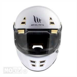 HELM JARAMA  SV_SOLID GLOSS WHITE (Maat S) - Afbeelding 4