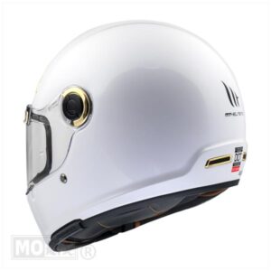 HELM JARAMA  SV_SOLID GLOSS WHITE (Maat S) - Afbeelding 6