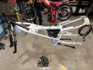 Honda MB5 blauw / wit 1986-1990 - Afbeelding 4