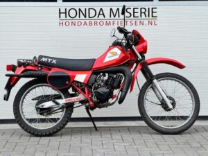 Honda MTX80 OT met bromfiets kenteken! - Afbeelding 8