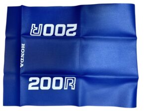 Buddydek (made in EU) Honda MTX200R (letters 200R) BLUE na 1984