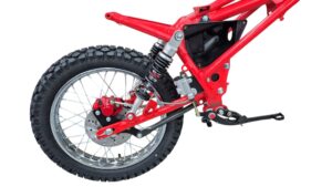 Complete Remschijf set Achter incl. wiel Honda MT5 / MT8 - Afbeelding 3
