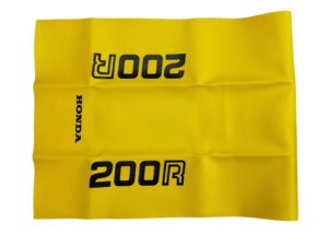 Buddydek (made in EU) Honda MTX200R (letters 200R) Yellow na 1984