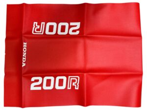 Buddydek (made in EU) Honda MTX200R (letters 200R) RED na 1984