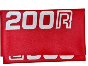 Buddydek (made in EU) Honda MTX125R (letters 125R) RED na 1984 - Afbeelding 6