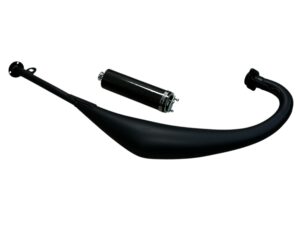 Uitlaat Honda MBX80 HC04 zwart incl. Carbon demper