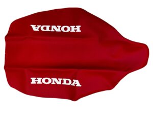 Buddydek (made in EU) Honda, MTX SH / 50R / 80 / 80R2 / MTX125  (letters Honda) Red vanaf 1984