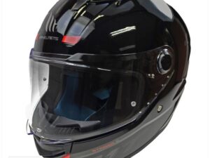 HELM STINGER 2_SOLID GLOSS ZWART (Maat XL)