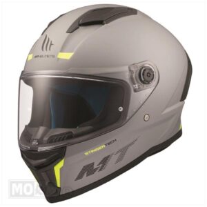 HELM STINGER 2_SOLID MAT GRIJS (Maat S)