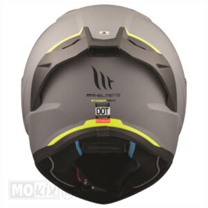 HELM STINGER 2_SOLID MAT GRIJS (Maat S) - Afbeelding 4