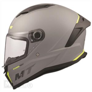 HELM STINGER 2_SOLID MAT GRIJS (Maat S) - Afbeelding 3