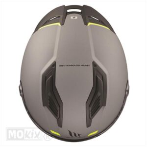HELM STINGER 2_SOLID MAT GRIJS (Maat S) - Afbeelding 6