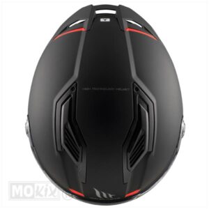HELM STINGER 2_SOLID MAT ZWART (Maat M) - Afbeelding 6