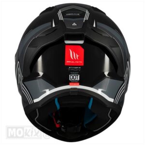 HELM STINGER 2_TRON ZWART/GRIJS (Maat L) - Afbeelding 7