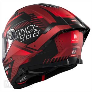 Helm Thunder4 SV_LUMINENCE MATT RED (Maat S) - Afbeelding 4