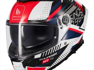 Helm Thunder4 SV_LUMINENCE Blue/White/Red Gloss (Maat XXL)