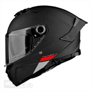 Helm Thunder4 SV_Solid Mat Zwart (Maat S) - Afbeelding 3