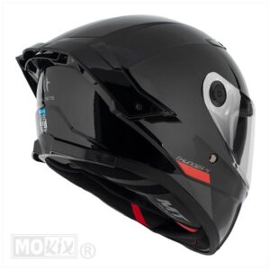 Helm Thunder4 SV_Solid Zwart Gloss (Maat S) - Afbeelding 4