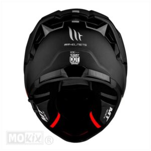 Helm Thunder4 SV_Solid Zwart Gloss (Maat S) - Afbeelding 5