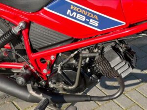 Volledig originele NL Honda MB5 met trapstel! - Afbeelding 6