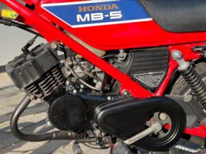 Volledig originele NL Honda MB5 met trapstel! - Afbeelding 5