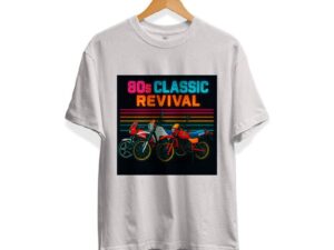 T-shirt 80s Classic Revival wit