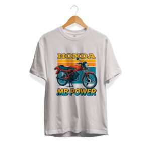 T-shirt Honda MB Power wit