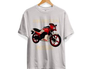 T-shirt Honda NSR wit