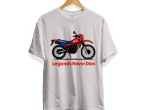 T-shirt Legends Never Dies wit