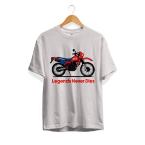 T-shirt Legends Never Dies wit