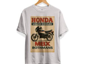 T-shirt MBX Liquid Cooled Rothmans wit