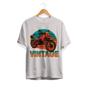 T-shirt MTX Vintage wit