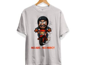 T-shirt No ABS, No Mercy wit