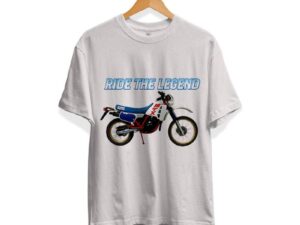T-shirt Ride the Legend MTX wit