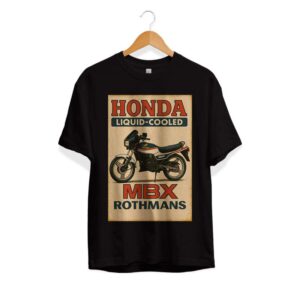 T-shirt MBX Liquid Cooled Rothmans zwart
