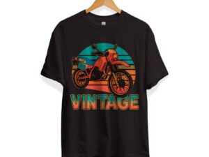T-shirt MTX Vintage zwart