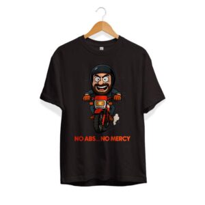 T-shirt No ABS No Mercy zwart