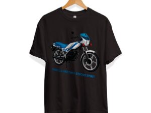 T-shirt Smells Like Two Stroke Spirit zwart