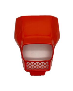 Koplampspoiler / Visor Front Honda MT R119 Flashing Red (Orange) model 1984-1985 / model na 1990