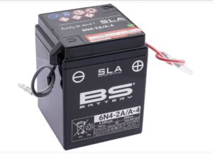 Onderhoudsvrije Accu 6N4-2A-4 6V Honda MB / MT BS SLA