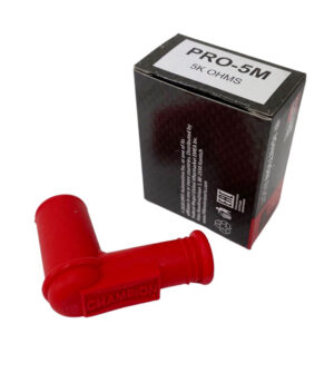 Bougiedop rood Champion PRO5M Waterdicht