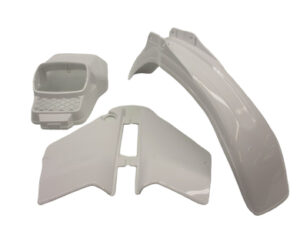 4-delige kappenset Honda MT NH138 Shasta White model 1986-1987 (incl. Koplampspoiler)
