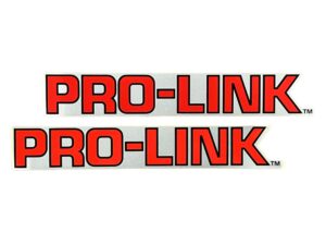 Pro-link sticker set van 2 achterbrug origineel Honda